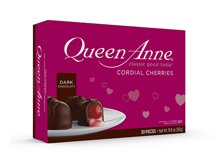 Dark Chocolate Cordial Cherries Valentine’s Day Gift Box 19.8 oz